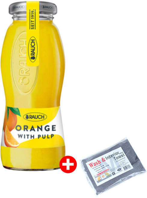 라우치 오렌지(병) 200ml 24개+사은품 고급 세차타월 증정, 상세페이지 참조, 24개
