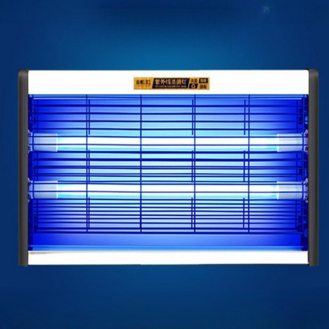 자외선 소독 램프 벽걸이형 자외선소독기 가정용 상업용 소독기 공기정화 가정용 상업용, 30W 무취 단일 램프