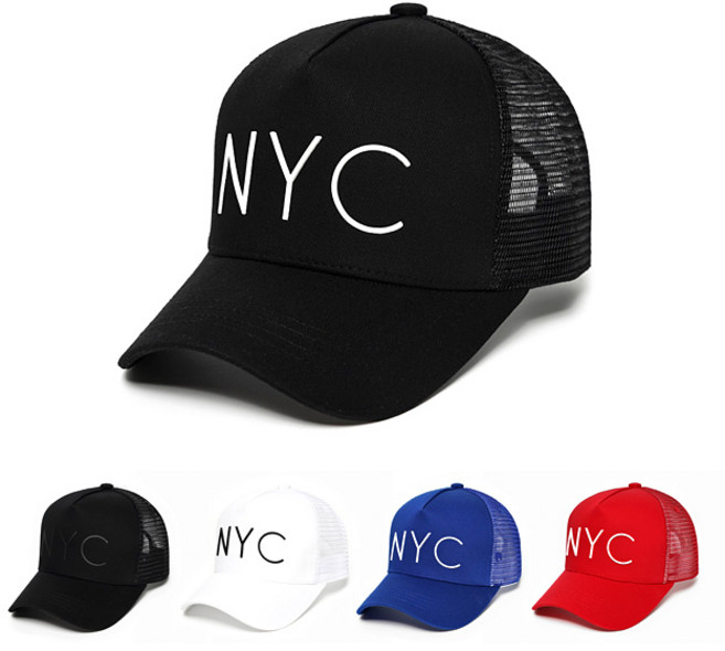 커먼하우스 NYC 와펜 메쉬캡 여름 망사모자 남자 여자 워터파크