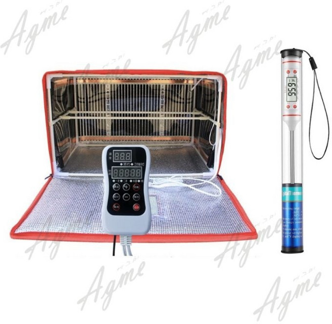 가정용 제빵 발효기 제빵기계 빵 제빵기 홈베이킹 발효, 레드 특대형 (62X45X32cm)