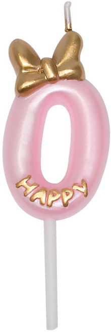 해피 숫자 파티초 브라이덜샤워 생일초 이쁜초 케이크초, 0