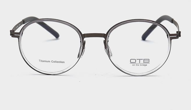 온더브릿지 ONTHEBRIDGE OTB501 C1 그레이 티타늄안경 OTB안경