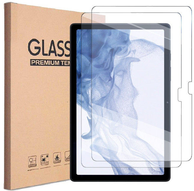 갤럭시탭S8 S8+ S8울트라 호환 강화유리 액정 보호필름2장 S8 플러스 ULTRA 삼성 케이스나라 SM-X700 X706N X806 X806N X906 X906N