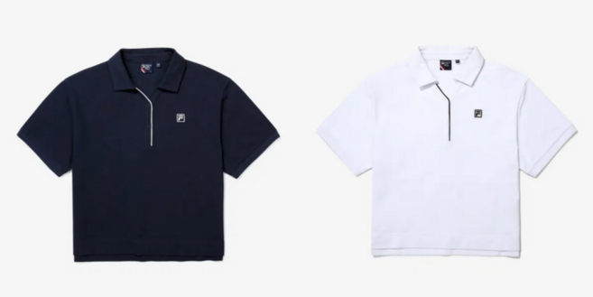 휠라 FILA 여성 테니스 면피케 카라 반팔티셔츠 FS2TSG2362F