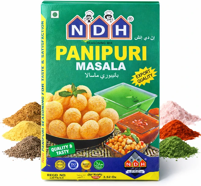 NDH 파니프리 마살라(PANIPURI MASALA), 1개, 100g - 쿠팡