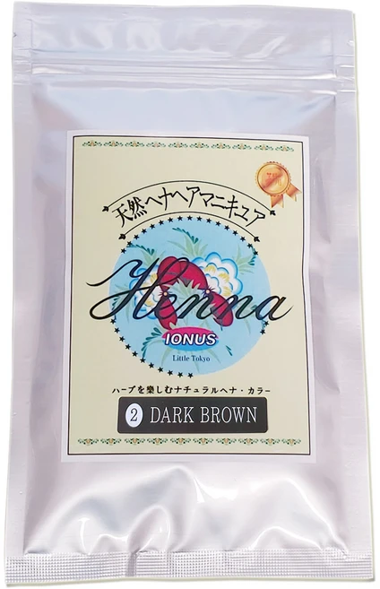 리틀도쿄 헤나 100g 천연 염색약 셀프 흰머리커버 새치커버, 다크브라운, 1개 - 쿠팡
