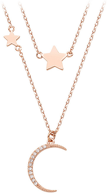 레베르 영원한 사랑 데일리 여성 목걸이 브라스 목걸이