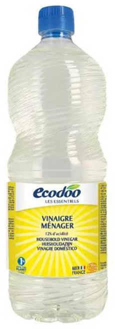 ECODOO 화이트 하우스홀드 비니거 1L 1팩 White household vinegar 12% 1L - ECODOO, 1개