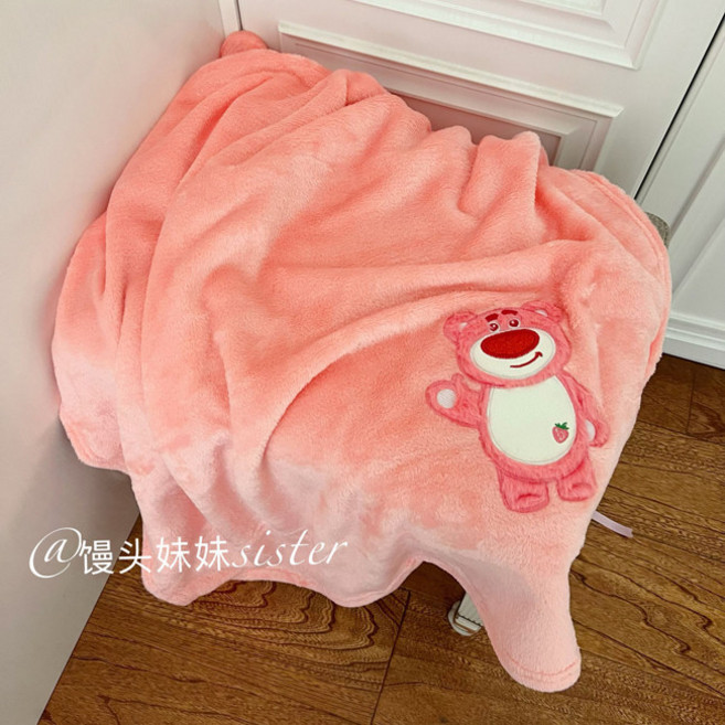 토이스토리 랏소베어 굿즈 롤담요 선물