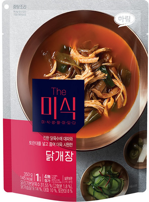 더미식 닭개장, 350g, 1개