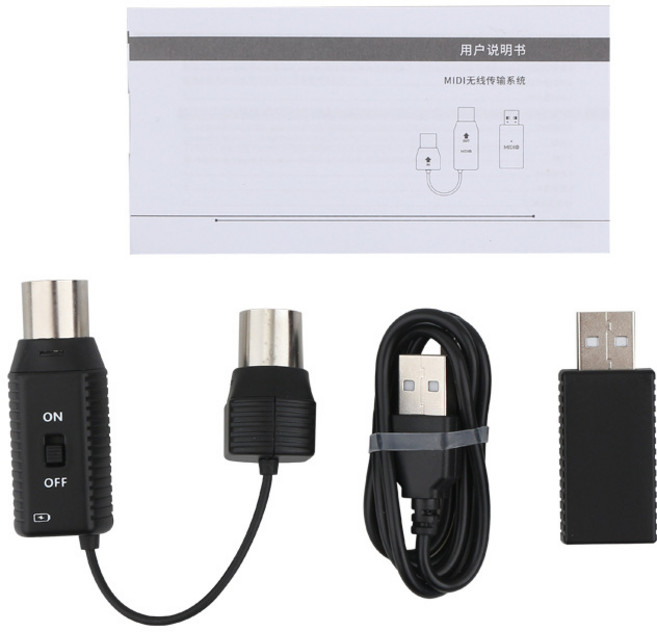 M-VAVE 초콜릿 프로그래밍 가능한 무선 미디 시스템 바이어스 FX 2/식별 페달/줌 MS-50G/G1xon 용 APP 제어, 02 MIDI System, 1개