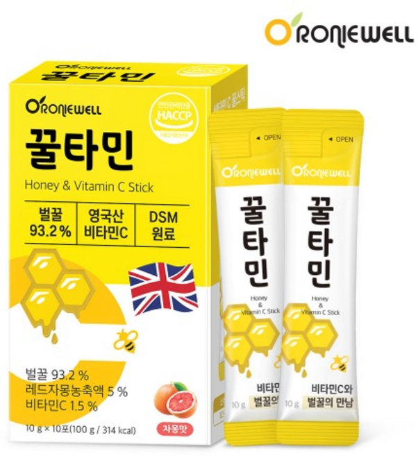 꿀타민10포, 100g, 1개