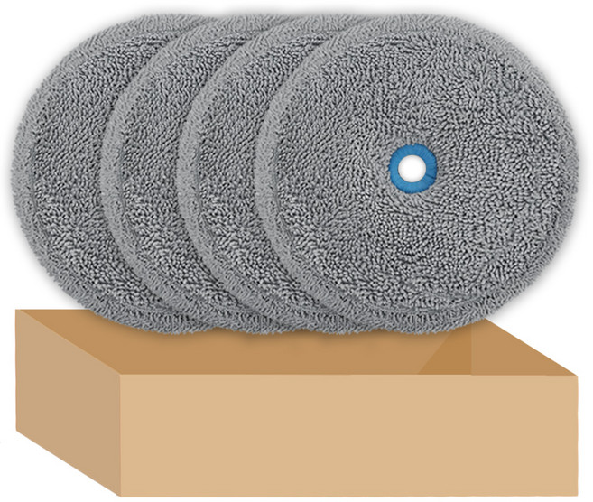 삼성제트 무선 청소기 물걸레키트 가운데 홀 있는 물걸레 패드 극세사 리필 걸레 회색 세트 구성, 2세트, 삼성제트(회색)