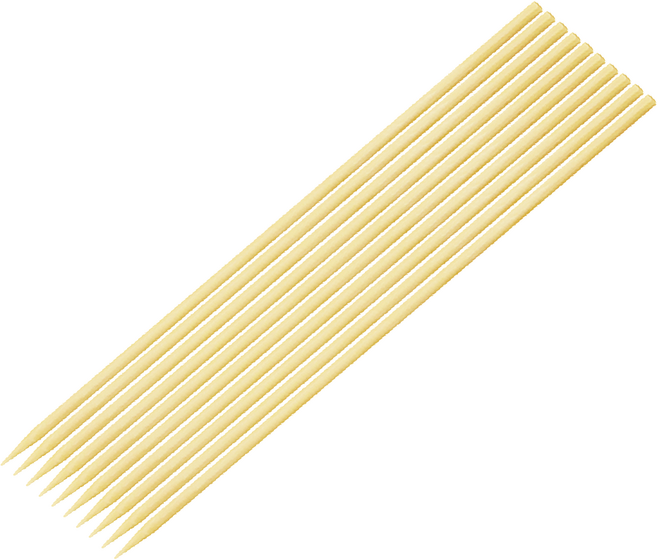 사자팩 대나무꼬지 떡 꼬치 12cm, 2세트, 1000개