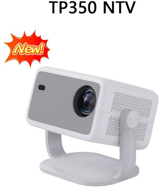 Velec 프로젝터 650ANSI 휴대용 4K 화질 프로젝터, CHINA, 미국 플러그, TP350 NTV