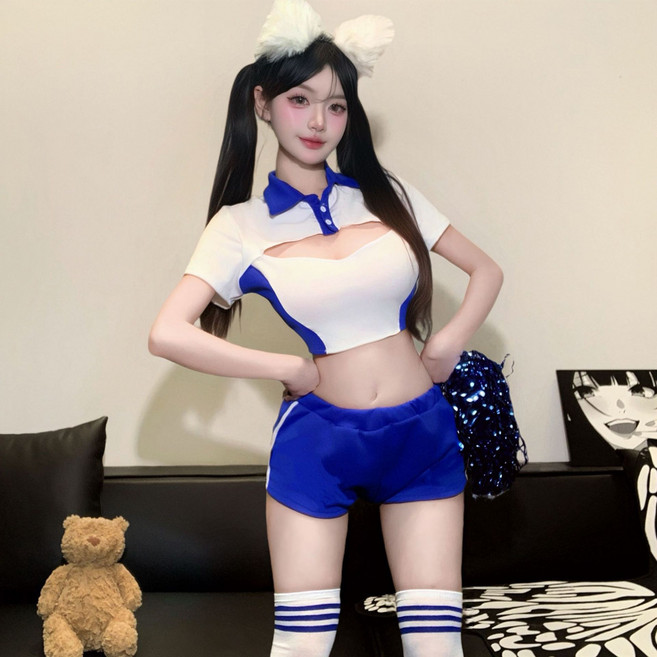 내여친은 치어리더 동계올림픽 응원유니폼 섹시 코스프레 남친