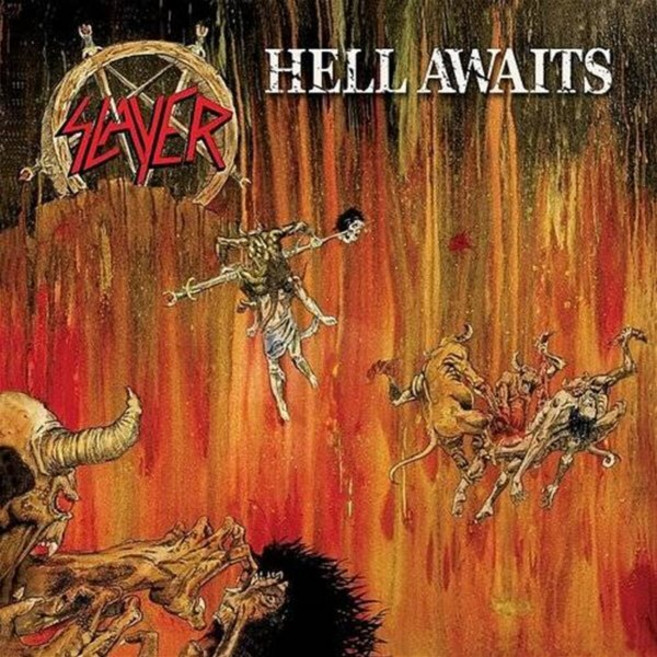 [LP] Slayer (슬레이어) - 2집 Hell Awaits [오렌지 앤 블랙 컬러 LP]