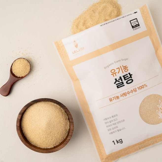 네니아 유기농 설탕 1kg, 1개