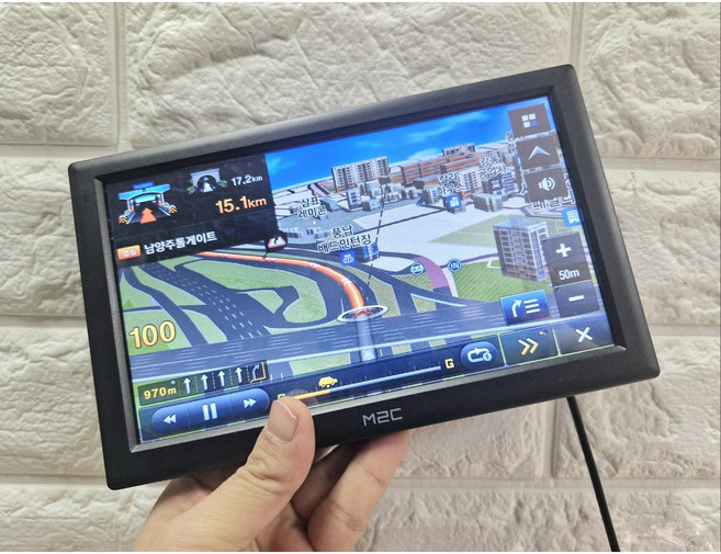 중고 아트뷰 M2C-W810G 지니 넥스트 3D맵 16GB 8인치 내비게이션