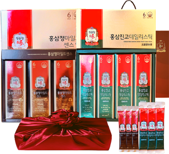 정관장 6년근 에브리타임 홍삼진고 스틱 200g 홍삼정 센스 스틱300g 50포 가정의달 추석 명절 부모님 여행 선물세트 1개, 1세트, 500g