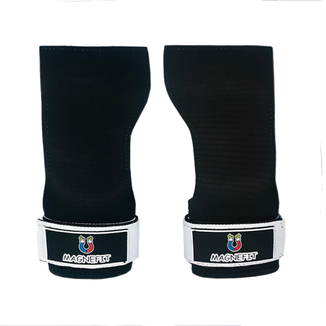 모찌그립 마그네핏 손바닥보호대 크로스핏그립 짐내스틱 헬스, 화이트, 1개