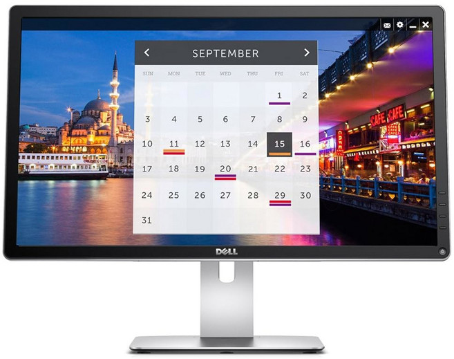 Dell 울트라 HD 4K 모니터 P2415Q 24인치 화면 LED 조명 모니터 블랙, One Monitor, 27" 4K