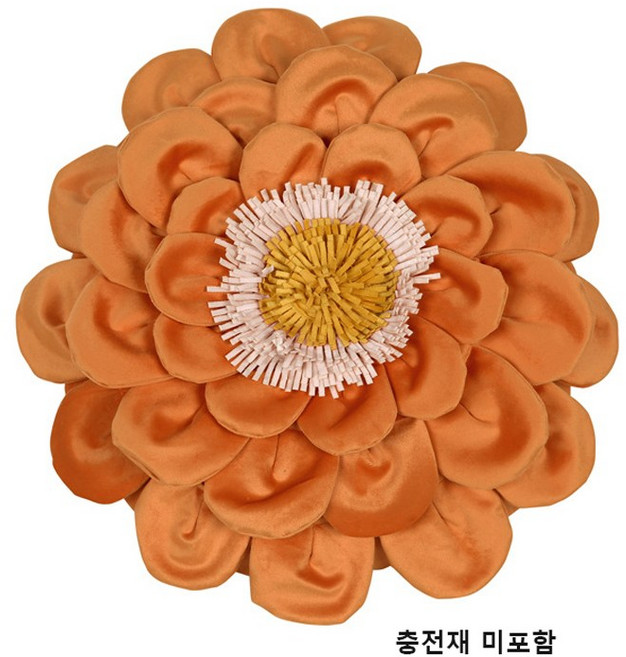 입체적 진실 플라워 자수 쿠션 커버