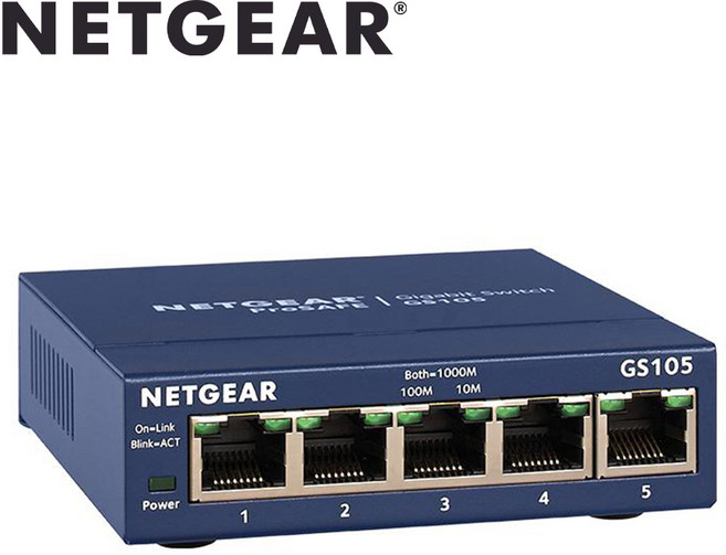 넷기어 GS105v5 [1Gbps 5Port]