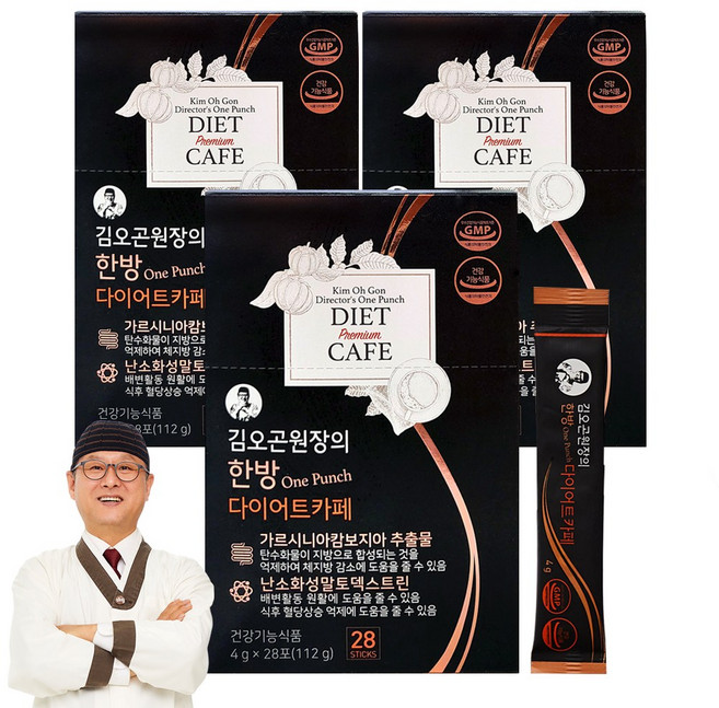 김오곤 원장의 한방(OnePunch) 다이어트 카페 28포, 4g, 84개