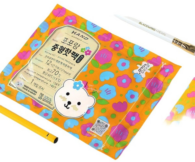 포포랑 핫팩 90g 중형 포켓형 80매