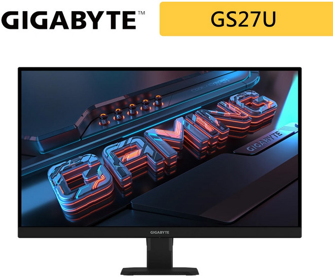 技嘉 GS27U 27型 4K 平面電競螢幕