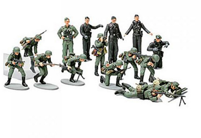 타미야 프라모델밀리터리 [32512] 1/48 German Infantry Team, 1개