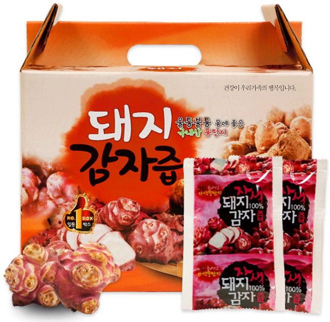 국내산 돼지감자 진액 즙 엑기스 자색 돼지감자 1박스, 6L