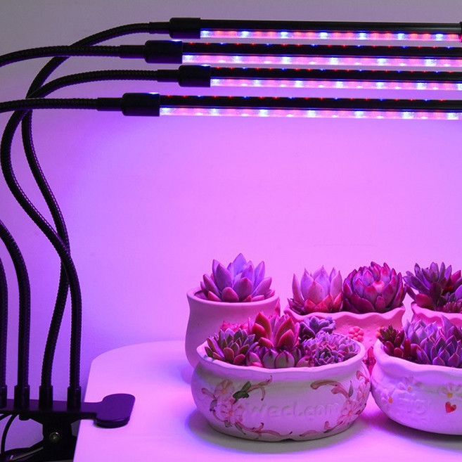 모칸도 LED 식물등 성장조명 클립형 4구, 1개