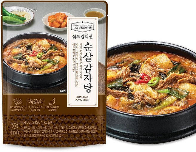 쉐프컬렉션 순살감자탕 450g 1팩, 1개