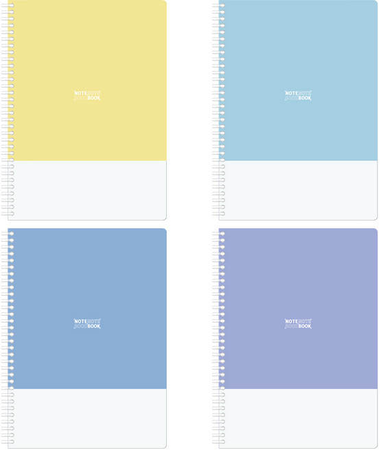 4000 클라리온 라이트 PP 스프링 캠퍼스노트, 4권