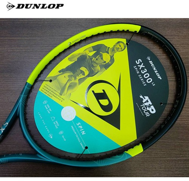 던롭 2025 SX 300 LS 테니스라켓 100sqin / 285g / 16x19 / 4 1/4 (2그립) 무료 스트링작업, 1. 스트링 없이 라켓만, 45 (여성 평균), 1개