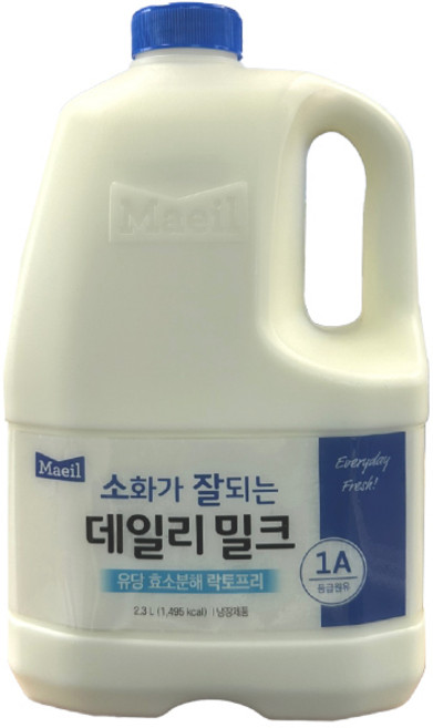 매일 소화가 잘되는 데일리 밀크2.3L 1개입/냉장배송, 2.3L