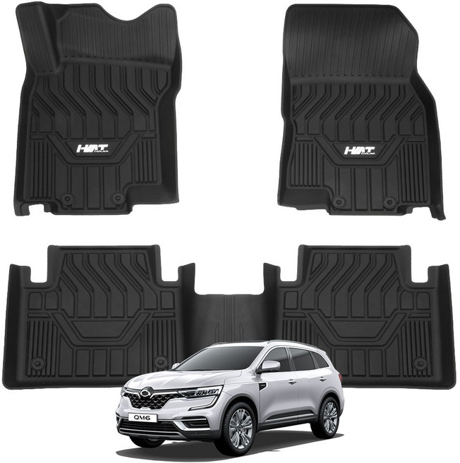 삼성자동차 QM6 HMT 차량용 TPE 카매트 3D 자동차 차량매트, QM6 2016.09~