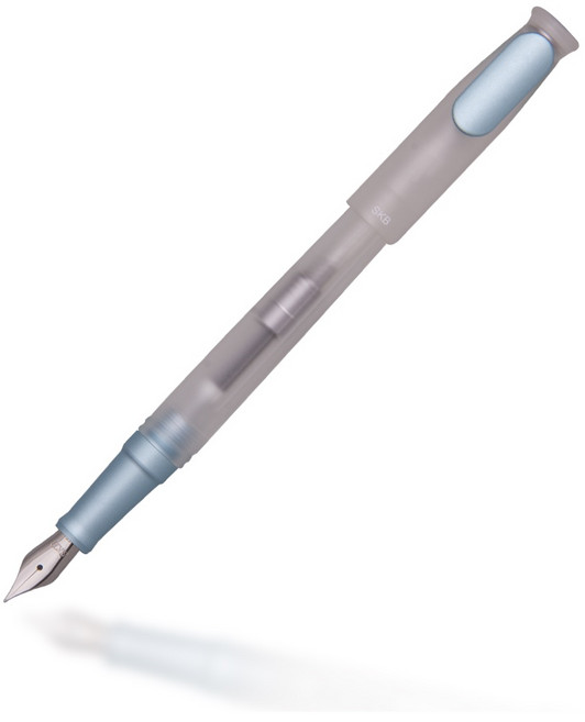 SKB RS-501N NOTI 霧光系列 EF尖鋼筆，霧面質感筆身，書寫流暢，精準呈現細節，適合學生與上班族, 天藍, EF筆尖(極細)