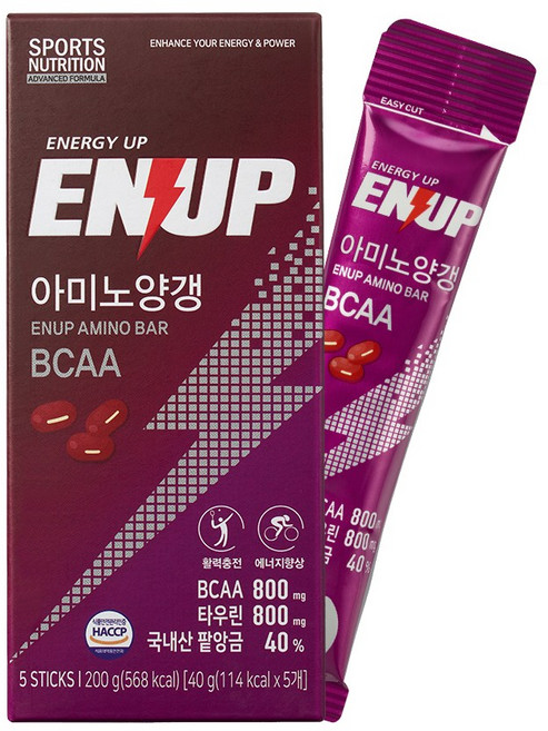 산내마을 엔업 아미노 양갱, 200g, 16개