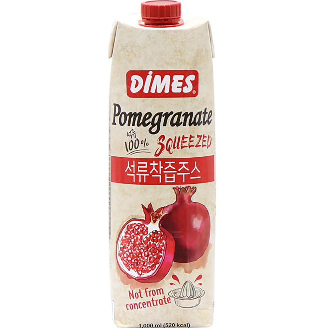 디메스 석류 착즙 주스, 1L, 1개