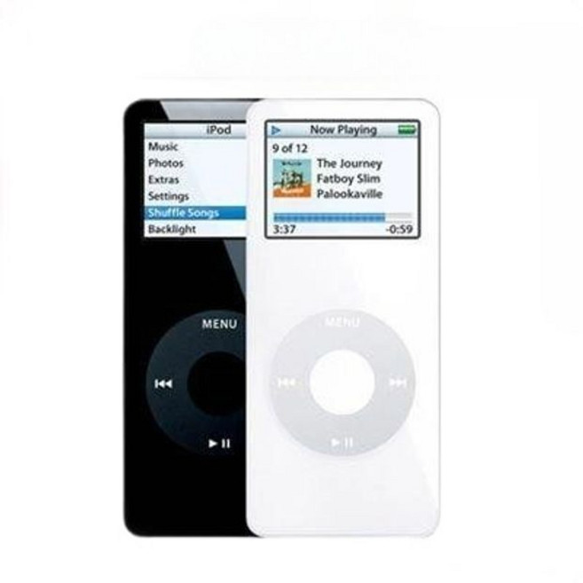아이팟 나노 1세대 플레이어 mp3 ipod nano 1 페이스 플렉스 운동 배터리, 8할 새것, 화이트, 2GB