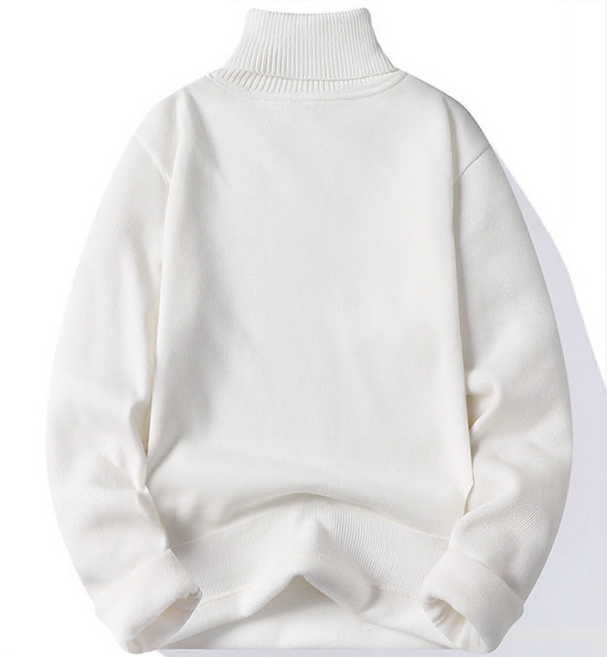 Connect LINK 남성용 몸매보정 스탠다드핏 목폴라 니트 10컬러