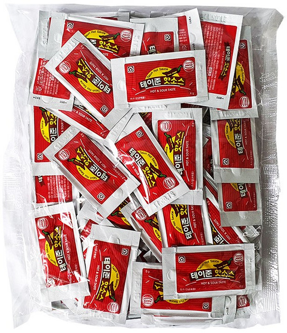 태원 테이준 일회용 핫소스 (4g 입), 4g, 100개