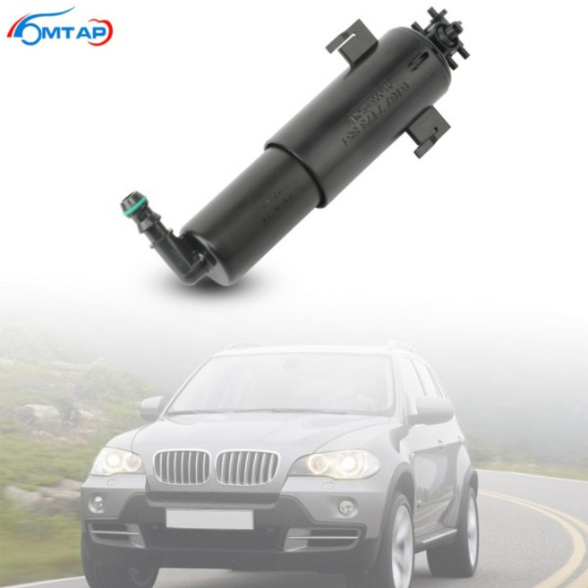 BMW 2006-2016 E70 X5 3.0D 4.8I 헤드램프 워셔 노즐 액추에이터 클리닝 스프레이 제트, 01 Right Side