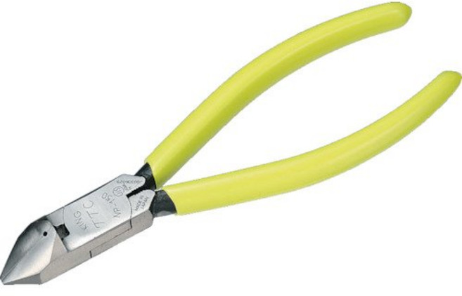 King TTC 대각선 니퍼 NP-125JIS, 1개