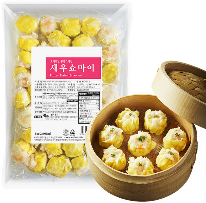 새우쇼마이 (25g x 40개입), 1개, 1kg