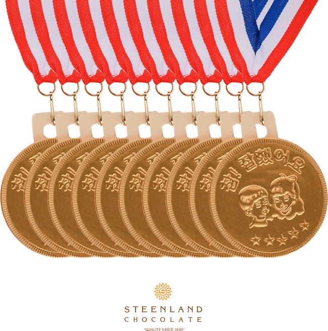 메달초콜렛 금메달 초콜렛 참잘했어요 초콜릿, 10개, 23g