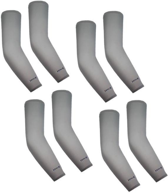 우노스 매직 냉감 쿨 토시 양손 2세트, 민자 그레이, 4개